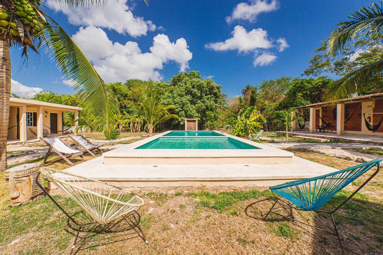 Posada Palmar Bacalar Exterior foto